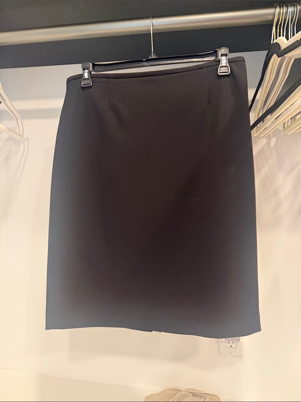 Calvin Klein Classic Black Pencil Skirt - Women's Professional Skirt